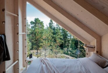 Dez quartos aconchegantes em cabines imersos na natureza
